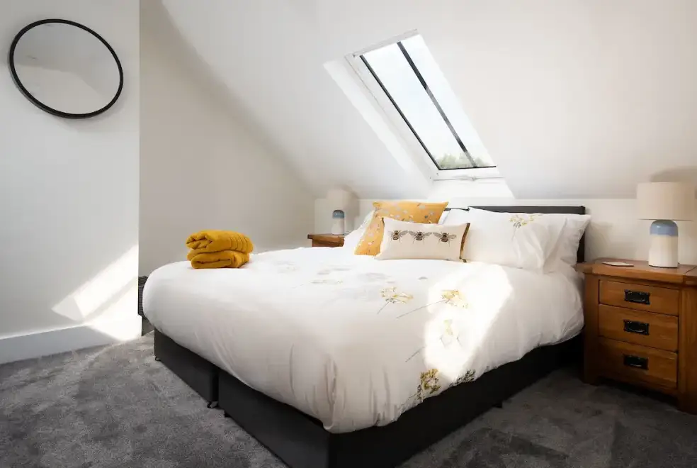 Bedroom at Gardeners Cottage