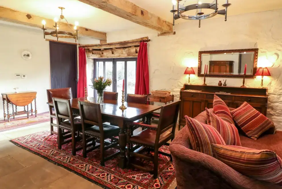 Dining room at Gatehouse Croft