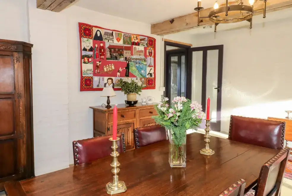 Dining room at Gatehouse Croft