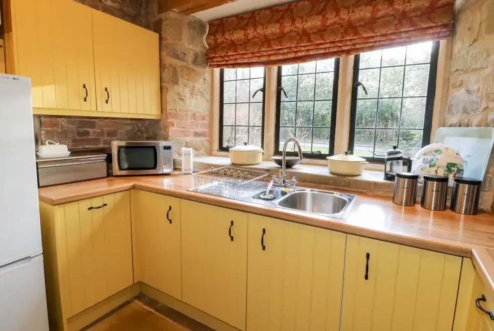 Farmhouse style kitchen at Gatehouse Croft