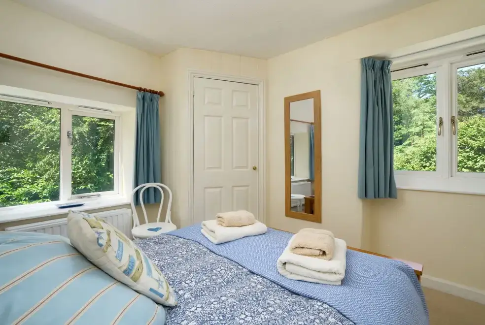 Double bedroom at Gatehouse West, Colmer Estate