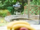 Garden furniture at Gatehouse West, Colmer Estate - thumbnail photo