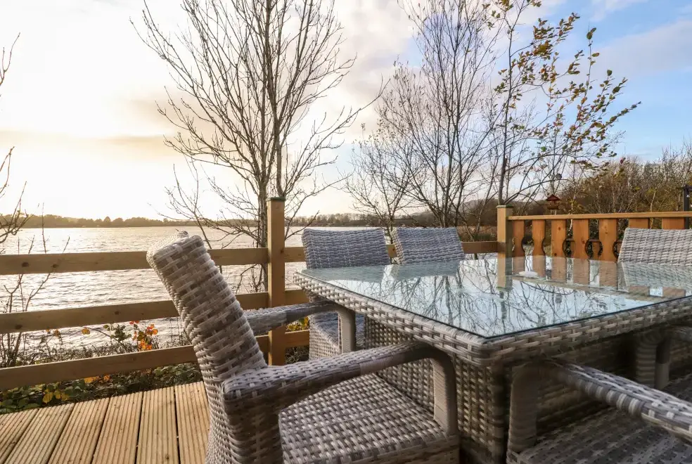 Decked area at Gerrida Lodge