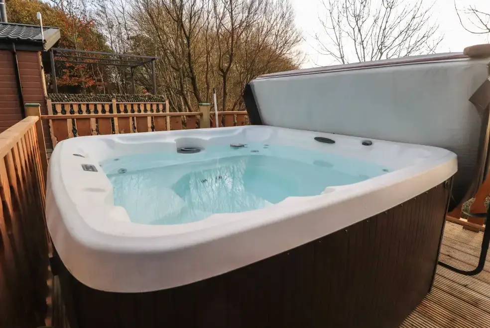 Private Hot Tub at Gerrida Lodge
