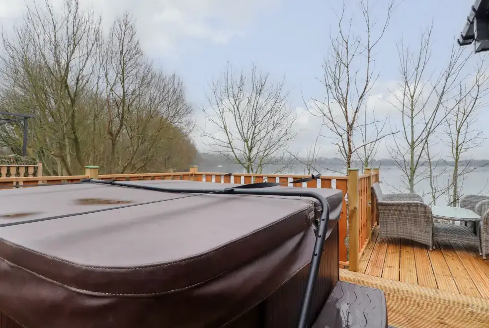 Private Hot Tub at Gerrida Lodge