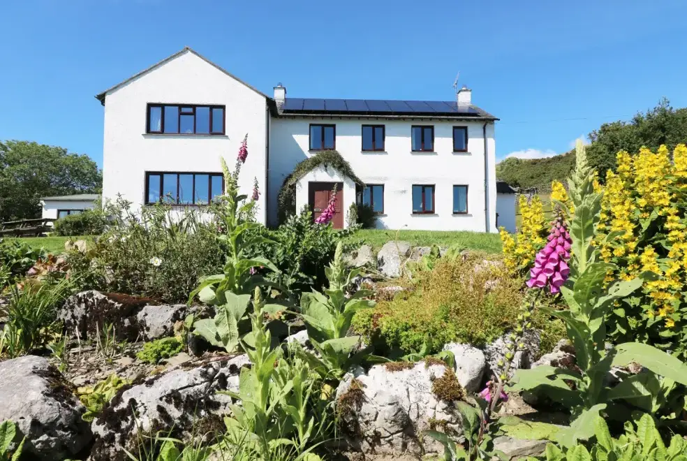 Ghyll Bank House, from the outside