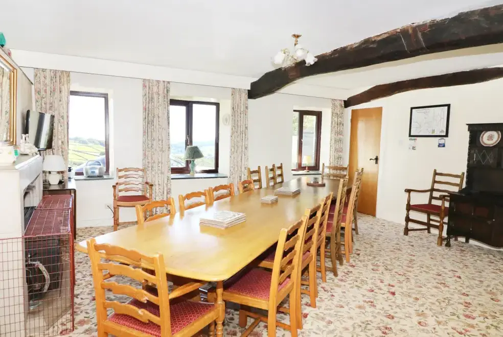 Dining room at Ghyll Bank House