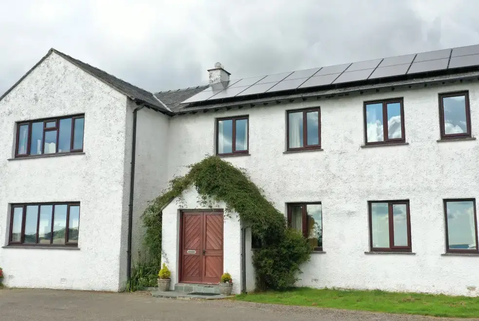 Ghyll Bank House, from the outside