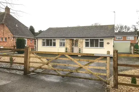 Giggling Goose Cottage, Lincolnshire, from the outside