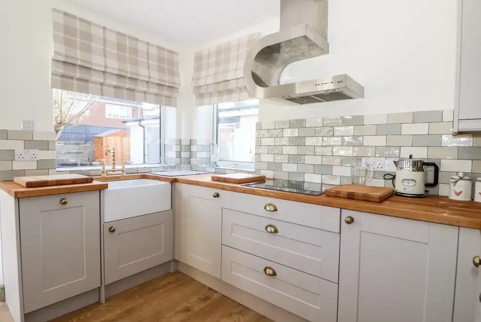 Kitchen/diner at Giggling Goose Cottage