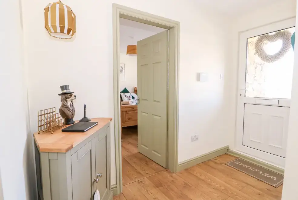 Hallway at Giggling Goose Cottage