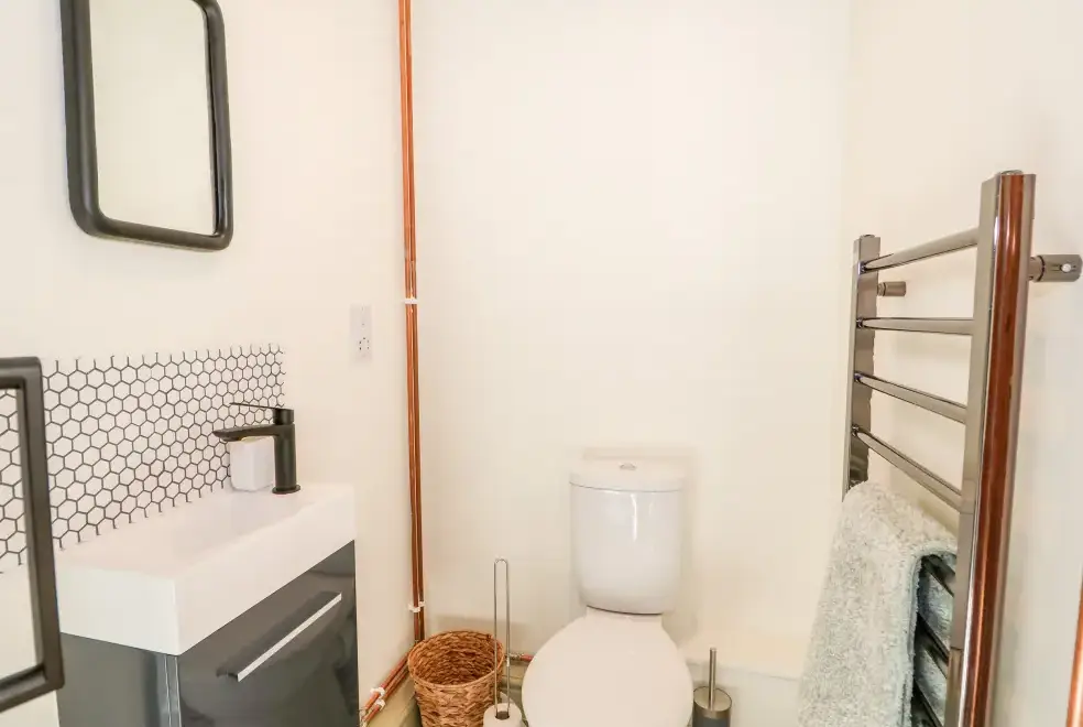 Loo at Giggling Goose Cottage