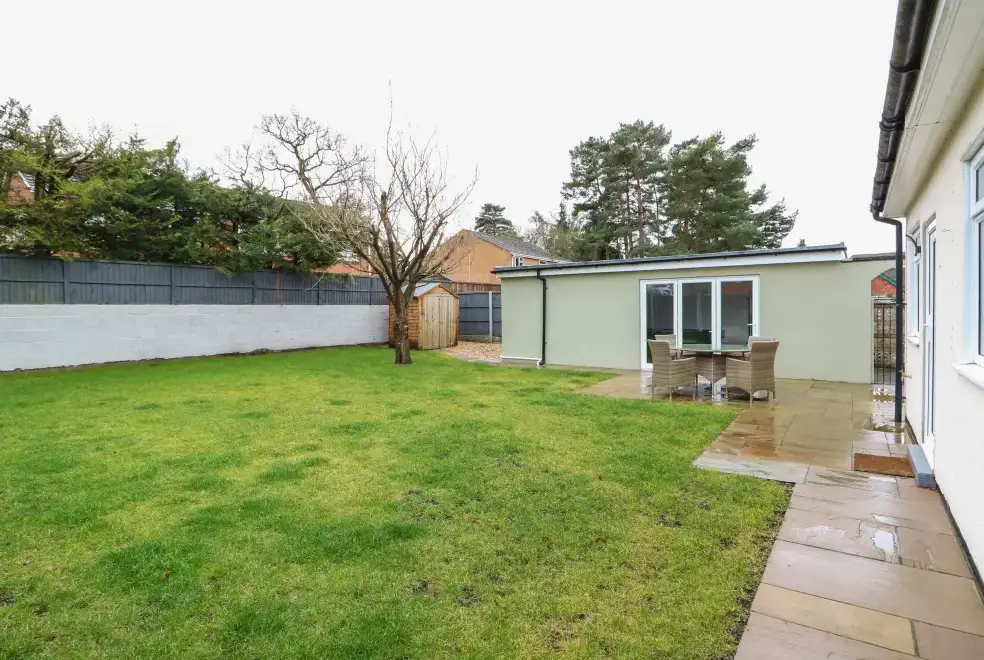 Garden at Giggling Goose Cottage