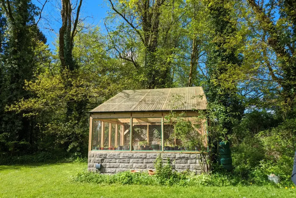 Garden at Glansevin Mansion
