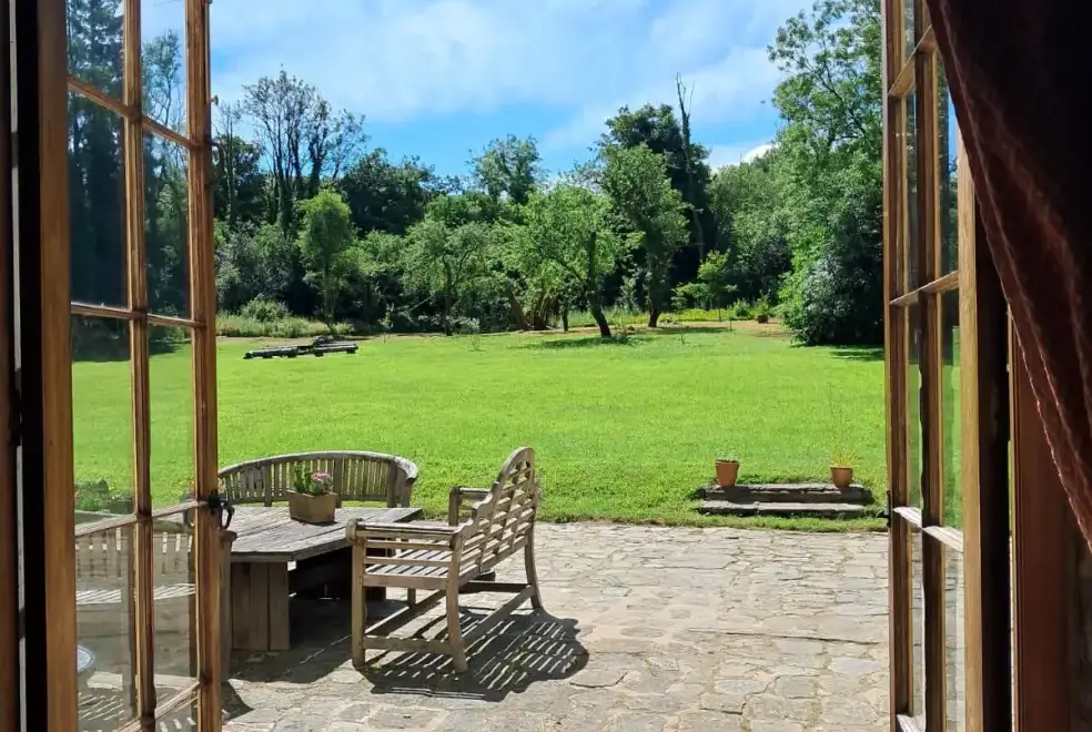 Garden at Glansevin Mansion