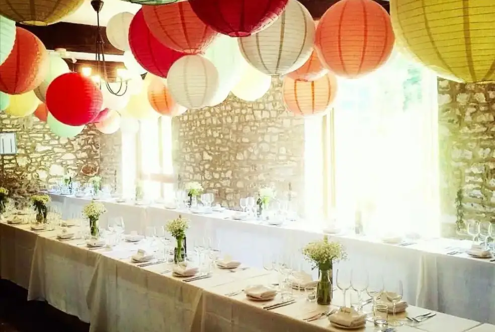 Dining room at Glansevin Mansion