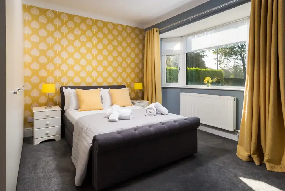 Bedroom at Glebe Holme