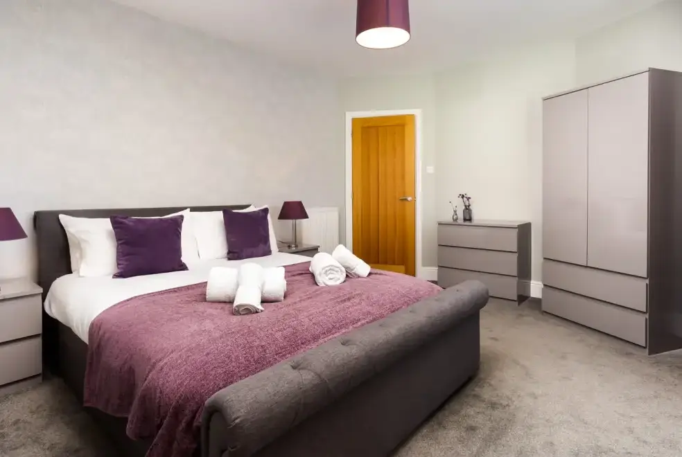 Bedroom at Glebe Holme