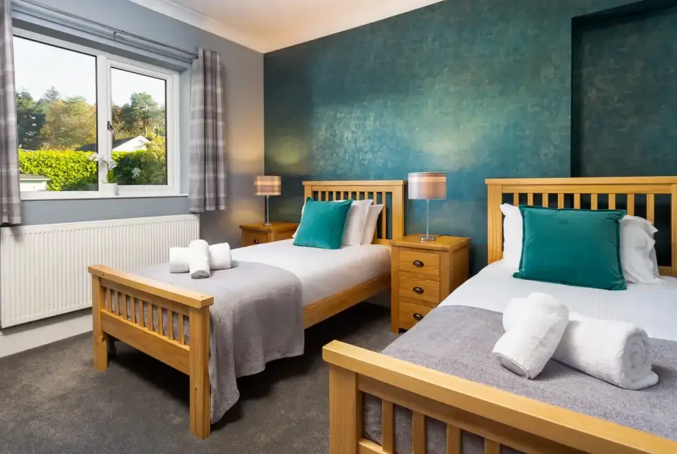 Bedroom at Glebe Holme