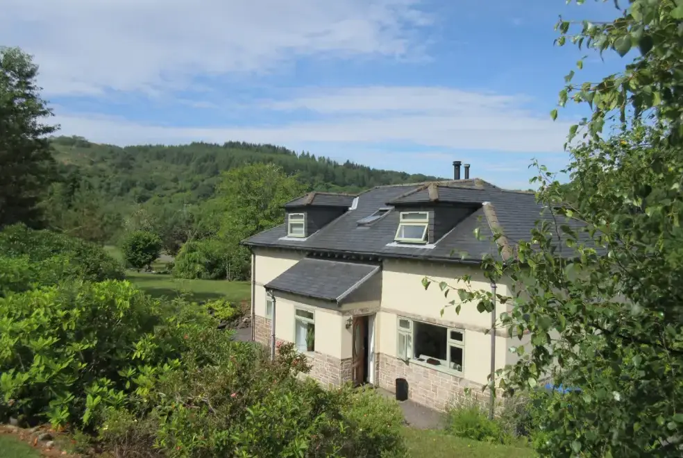 Countryside views at Glen Euchar Holiday House