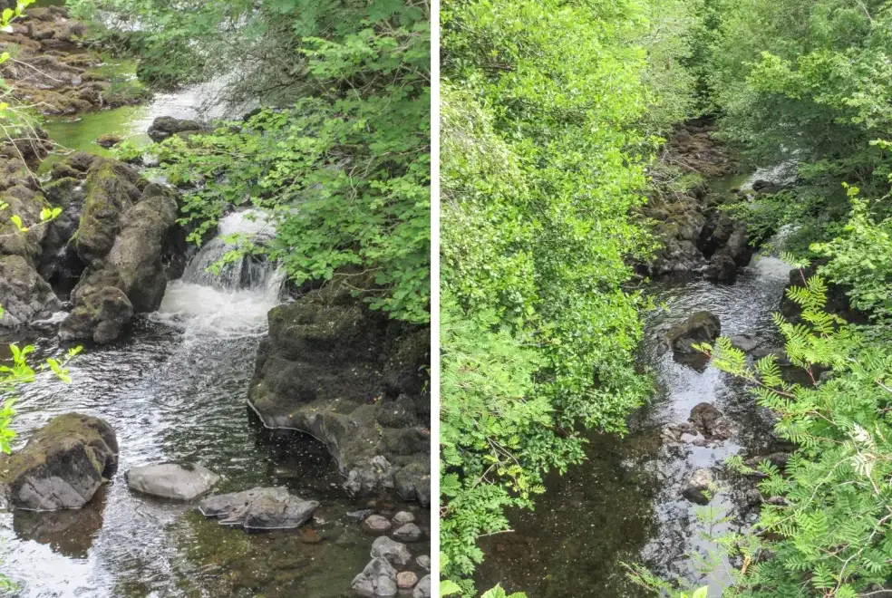 Countryside views at Glen Euchar Holiday House