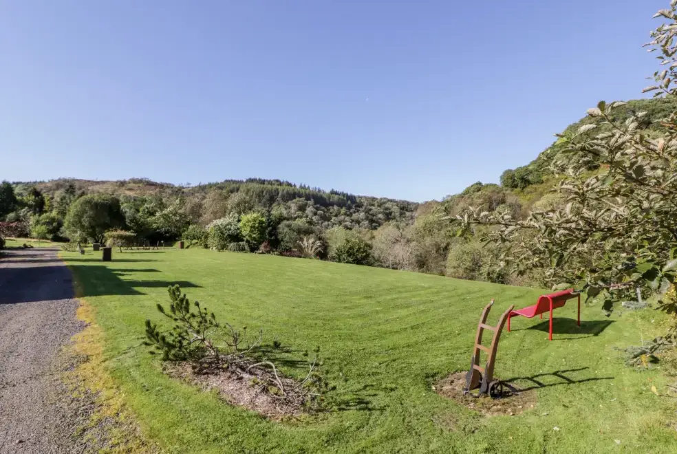 Countryside views at Glen Euchar Holiday House
