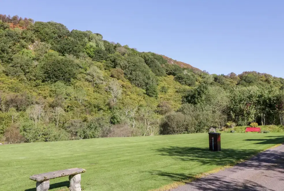 Countryside views at Glen Euchar Holiday House