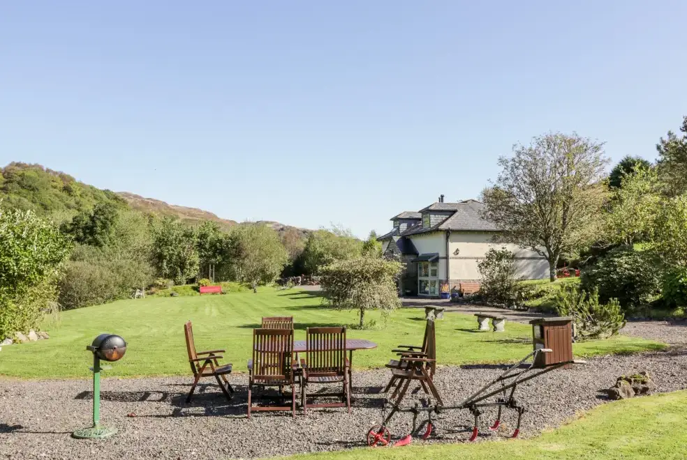 Garden at Glen Euchar Holiday House