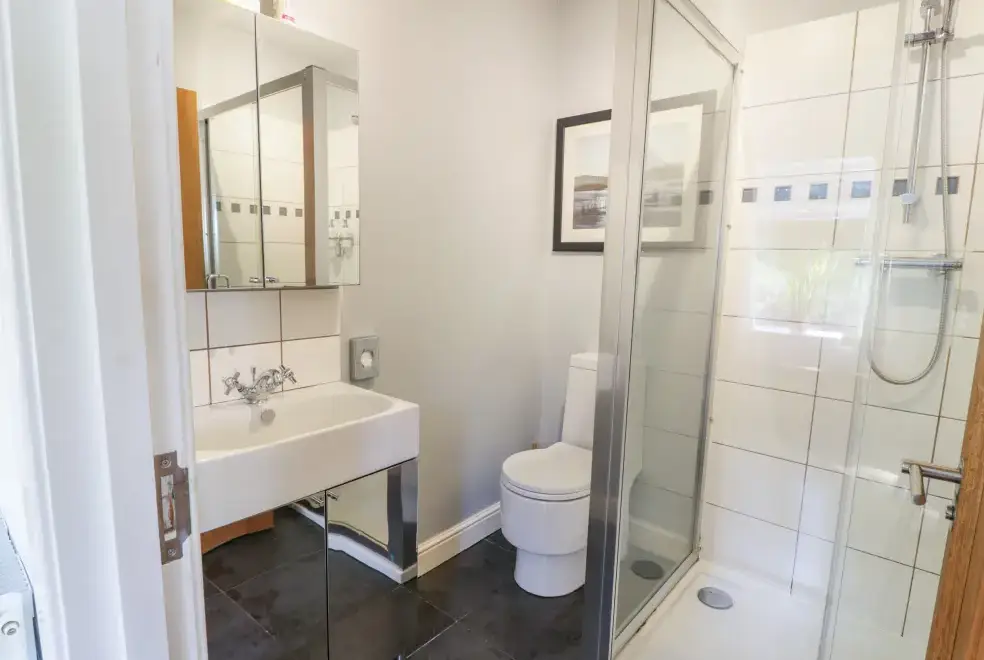 Shower room at Glen Euchar Holiday House