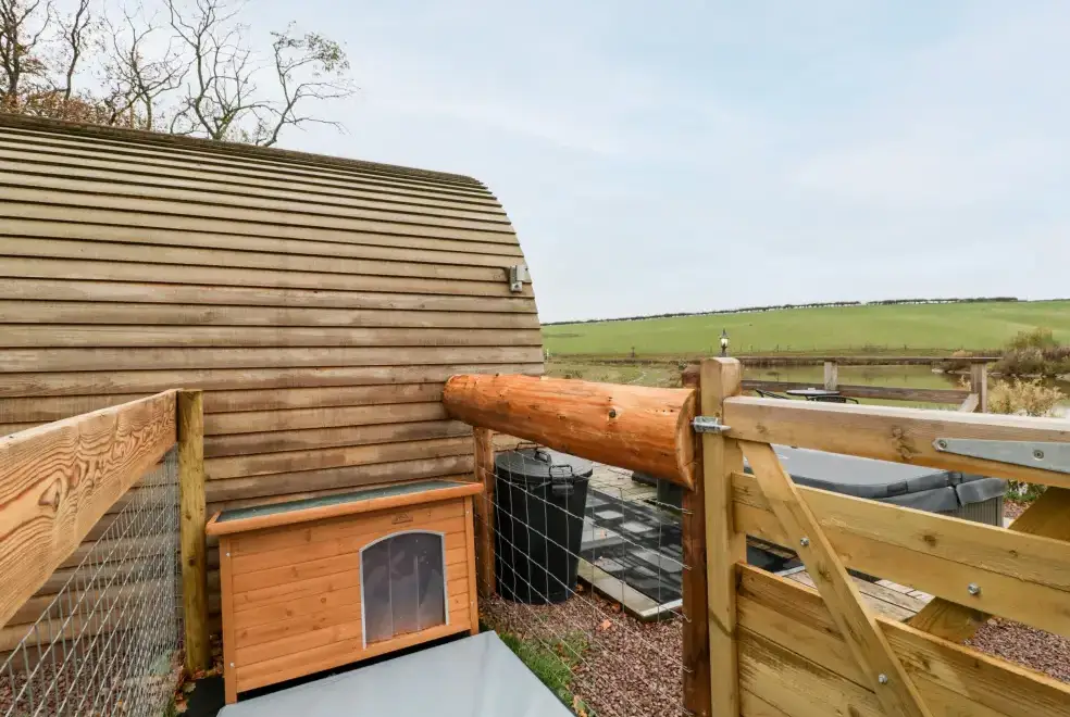 Countryside views at Goose Pod