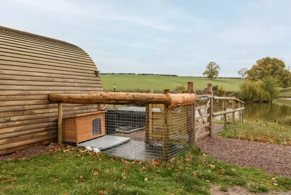 Countryside views at Goose Pod