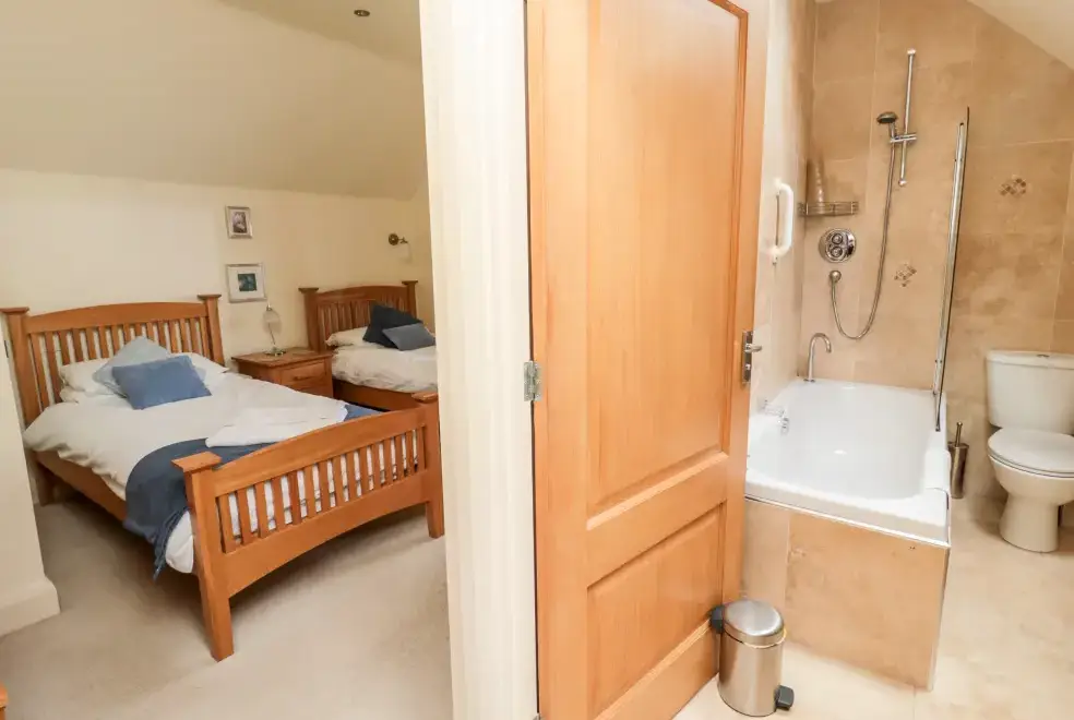 Bedroom at Granary Barn