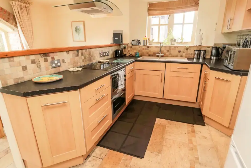 Well equipped kitchen at Granary Barn