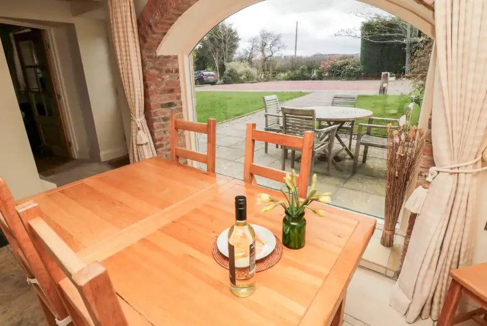 Patio area at Granary Barn