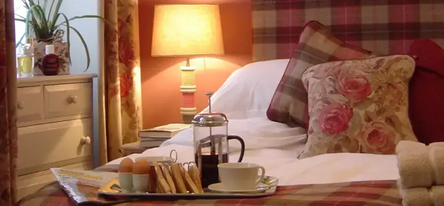 Bedroom at Granary Cottage