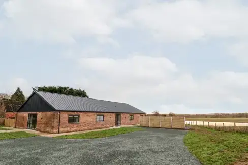 Grange Barn, Shropshire, from the outside