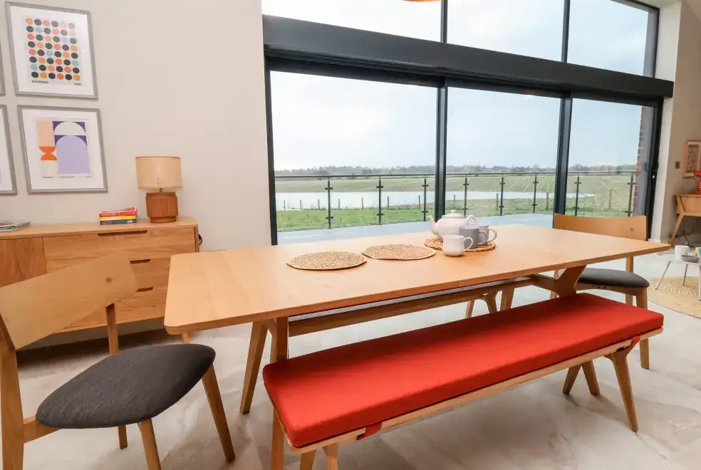 Dining room at Grange Barn