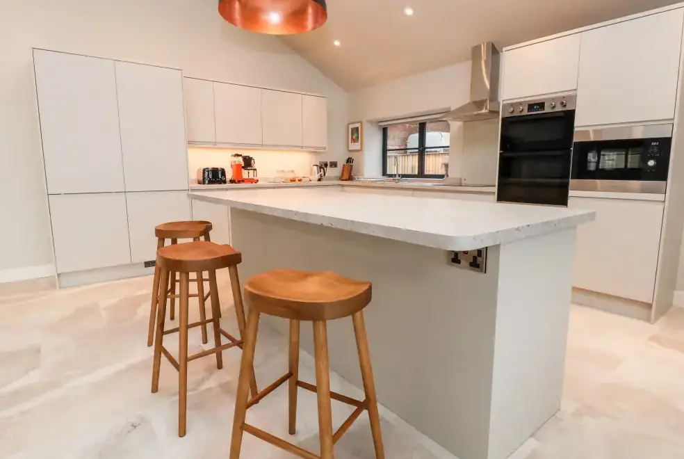 Luxury kitchen at Grange Barn