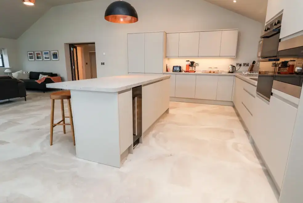 Kitchen/diner at Grange Barn