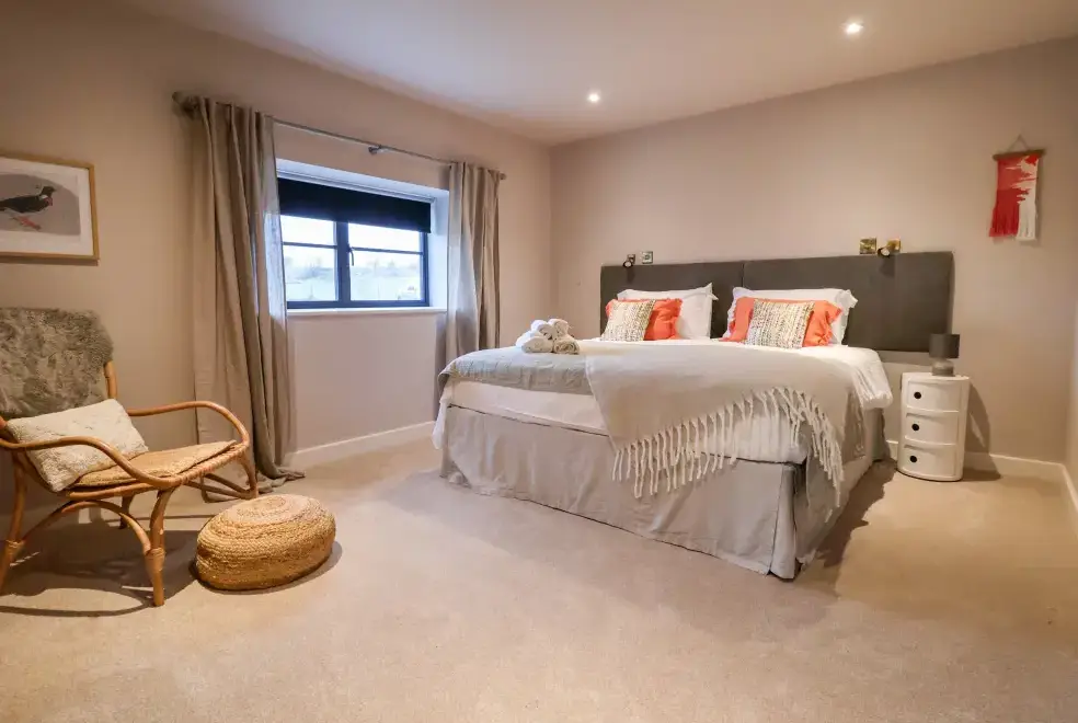 Bedroom at Grange Barn