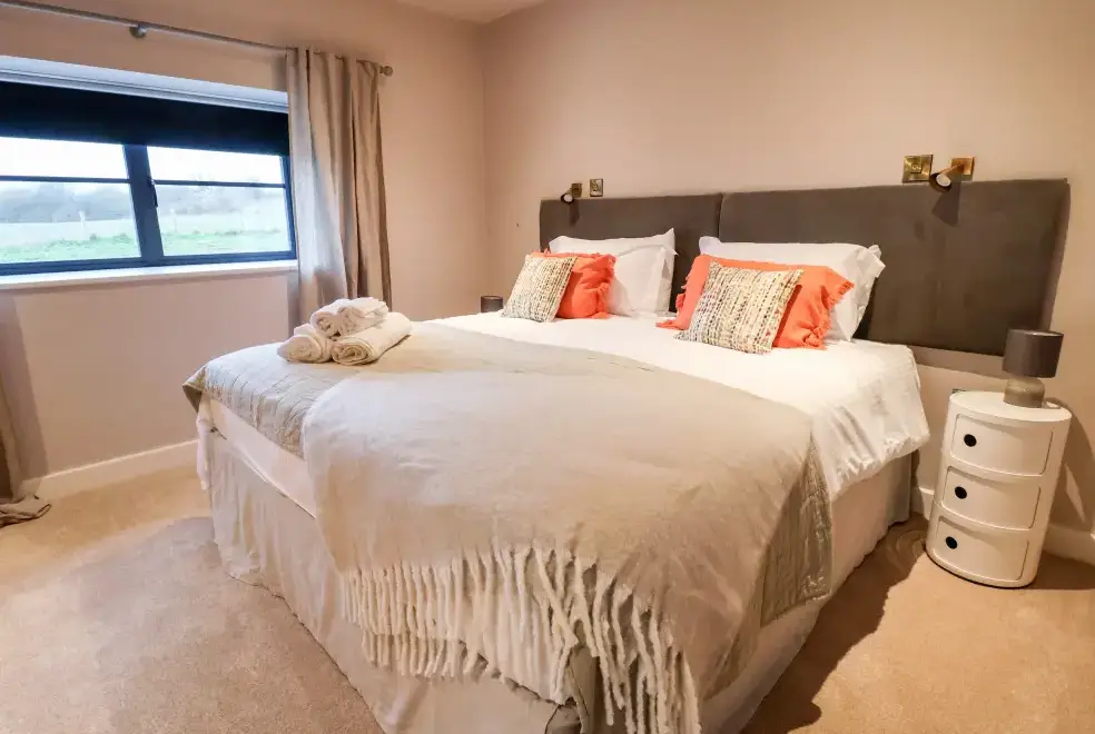 Bedroom at Grange Barn