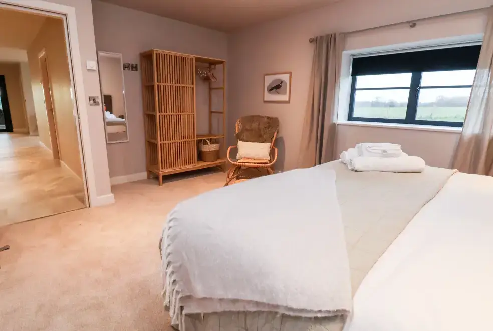 Bedroom at Grange Barn
