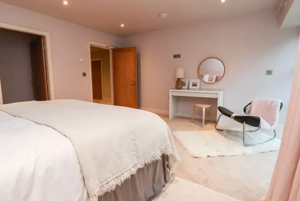 Bedroom at Grange Barn