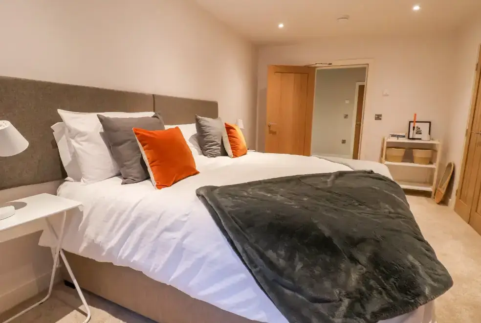 Bedroom at Grange Barn