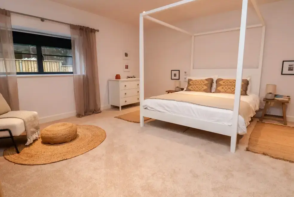 Bedroom at Grange Barn