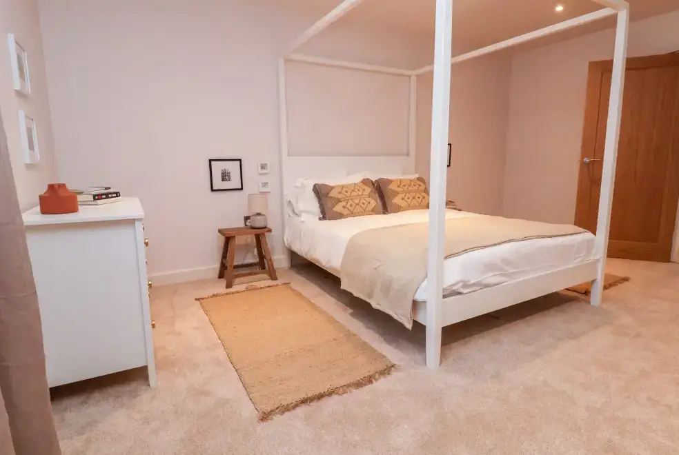 Bedroom at Grange Barn