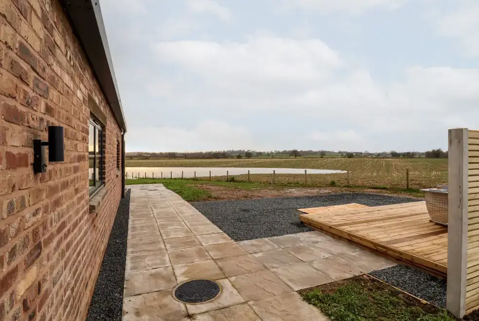 Countryside views at Grange Barn