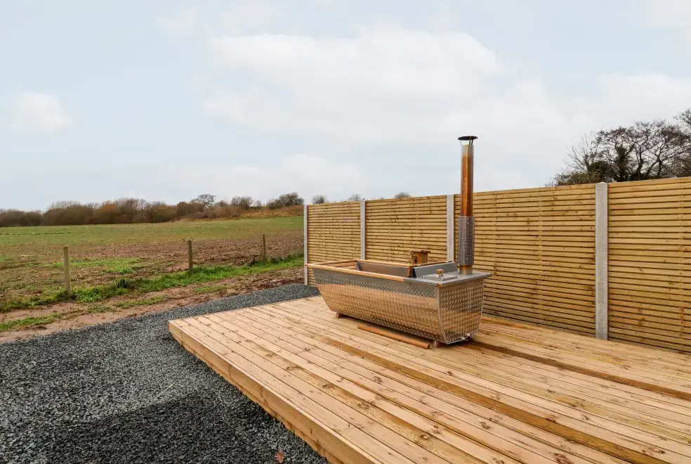 Private Hot Tub at Grange Barn