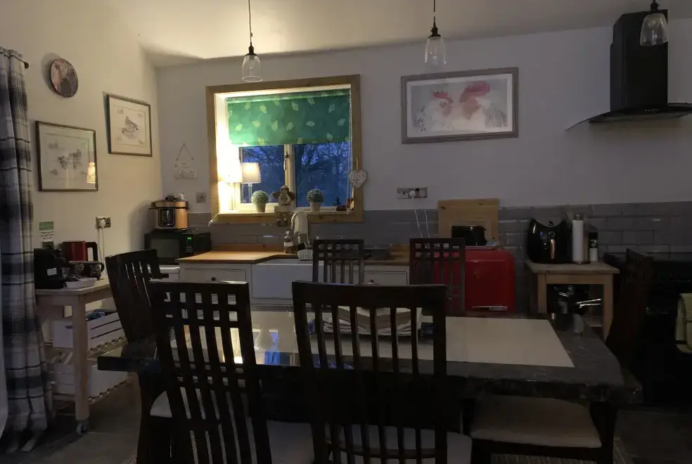 Kitchen/diner at Grant Cottage