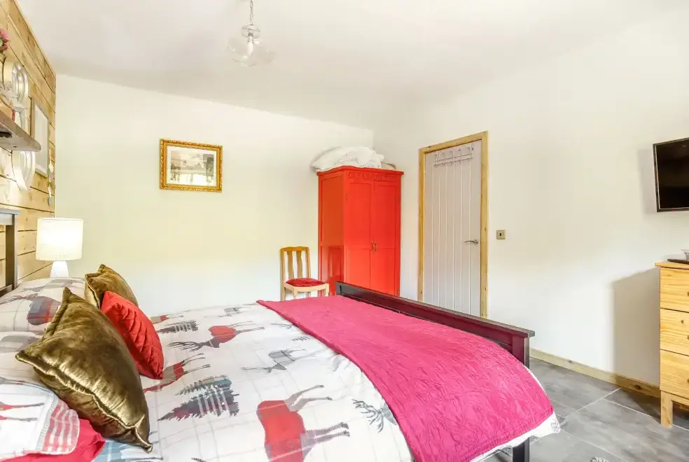 Bedroom at Grant Cottage